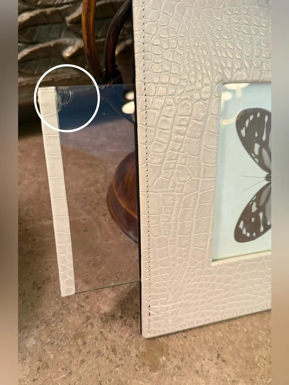 Raika Handcrafted Leather Picture Frame 5